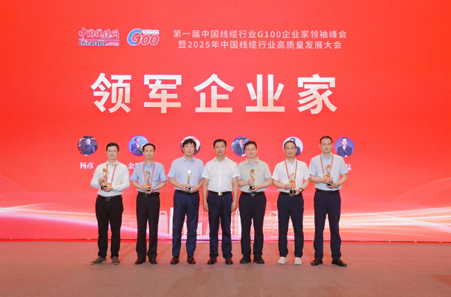 喜讯！DB电竞
总经理杨彦荣膺中国线缆行业“领军企业家”